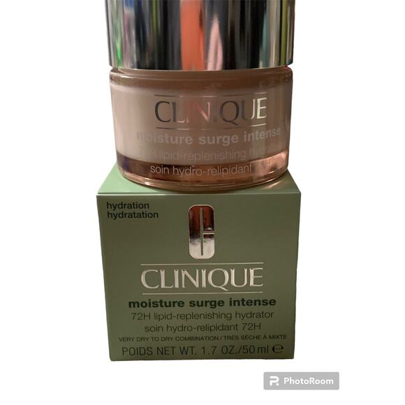 CLINIQUE Moisture Surge Intense 72H Lipid-Replenishing Hydrator 1.7oz Dry rv47 - Picture 1 of 4
